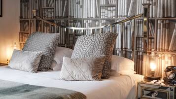 Double Room (Master) | Premium bedding, blackout drapes, iron/ironing board, rollaway beds