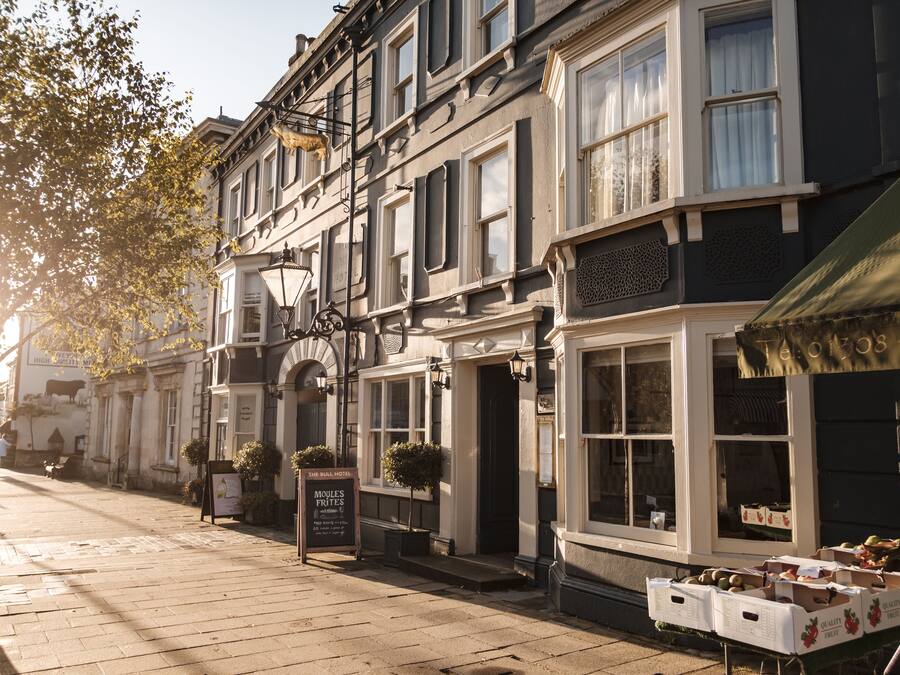 Fassade der Unterkunft