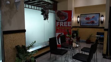 Àrea amb seients del vestíbul