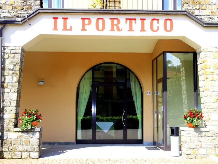 Fassade der Unterkunft