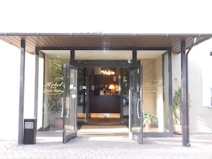 Entrée de l’hébergement