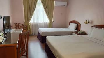 Desk, iron/ironing board, free WiFi