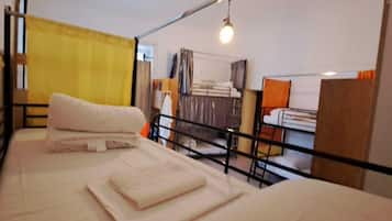 Individually decorated, individually furnished, laptop workspace