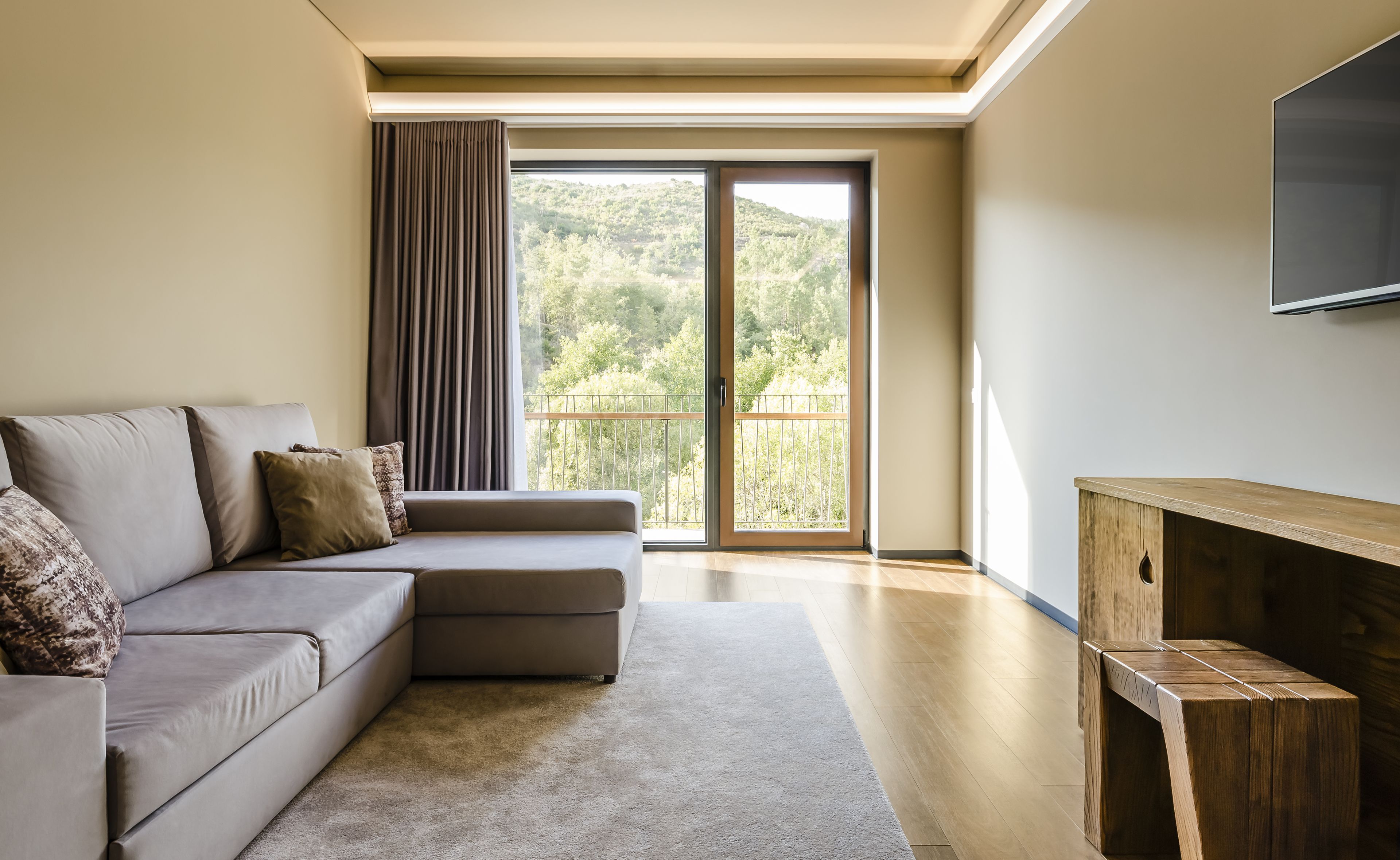 deluxe apartment, 1 bedroom | balcony view