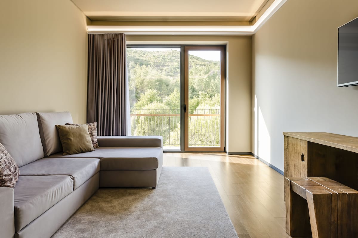 deluxe apartment, 1 bedroom | balcony view