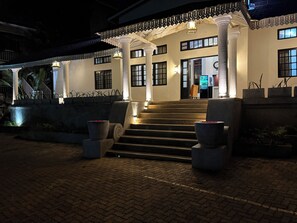 Façade de l’hébergement