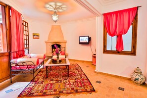 华丽套房, 1 张大床 | 壁炉