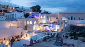 View from property - Caldera Cliff Illusion Suites (Santorini)
