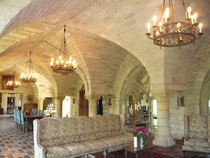 Sala de estar en el lobby