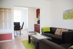 Appart'hôtel, 1 chambre | Coin séjour