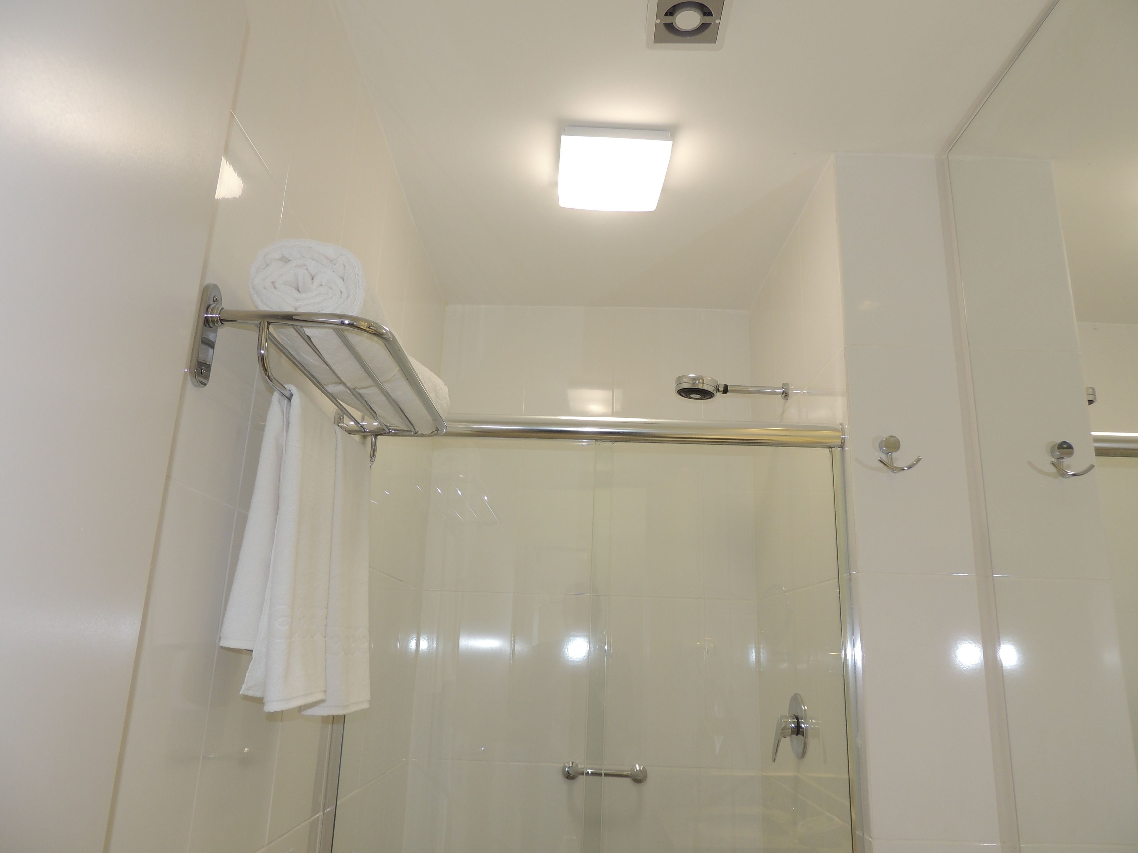 Dusj på badet