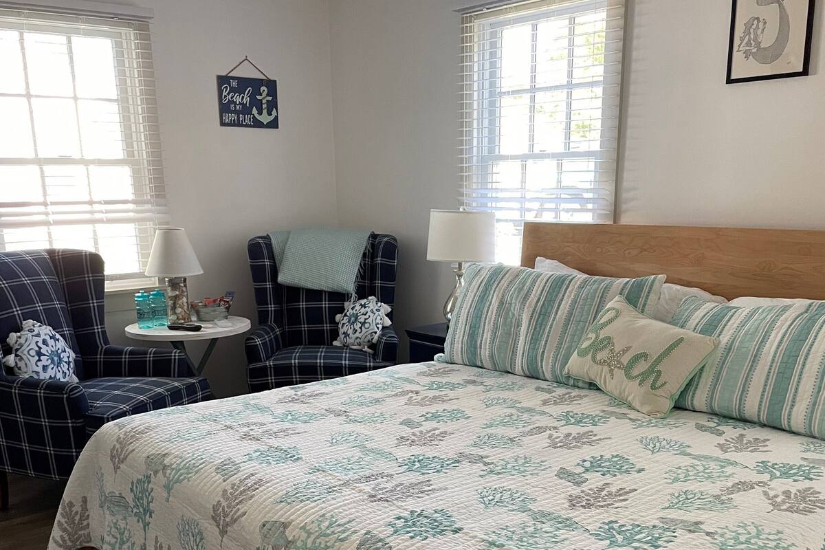 Sea Foam Studio | Decoración individual, mobiliario individual, wifi gratis y ropa de cama