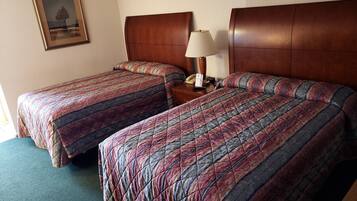 Standard Room, 2 Double Beds | Desk, laptop workspace, iron/ironing board, free WiFi