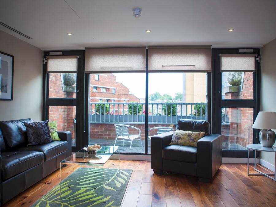 Premium Apartment, 1 Bedroom | Living area