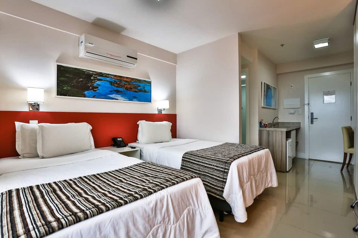 Minibar, in-room safe, desk, laptop workspace