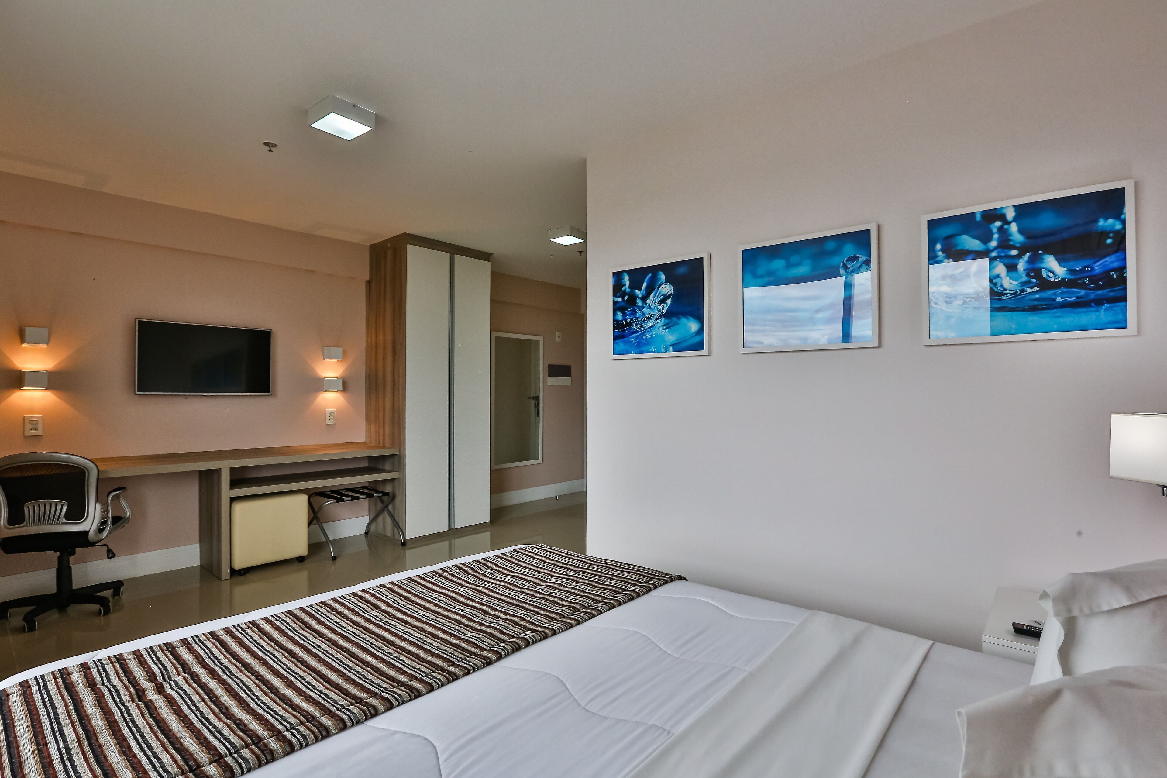 Minibar, in-room safe, desk, laptop workspace