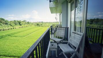 Vue depuis le balcon