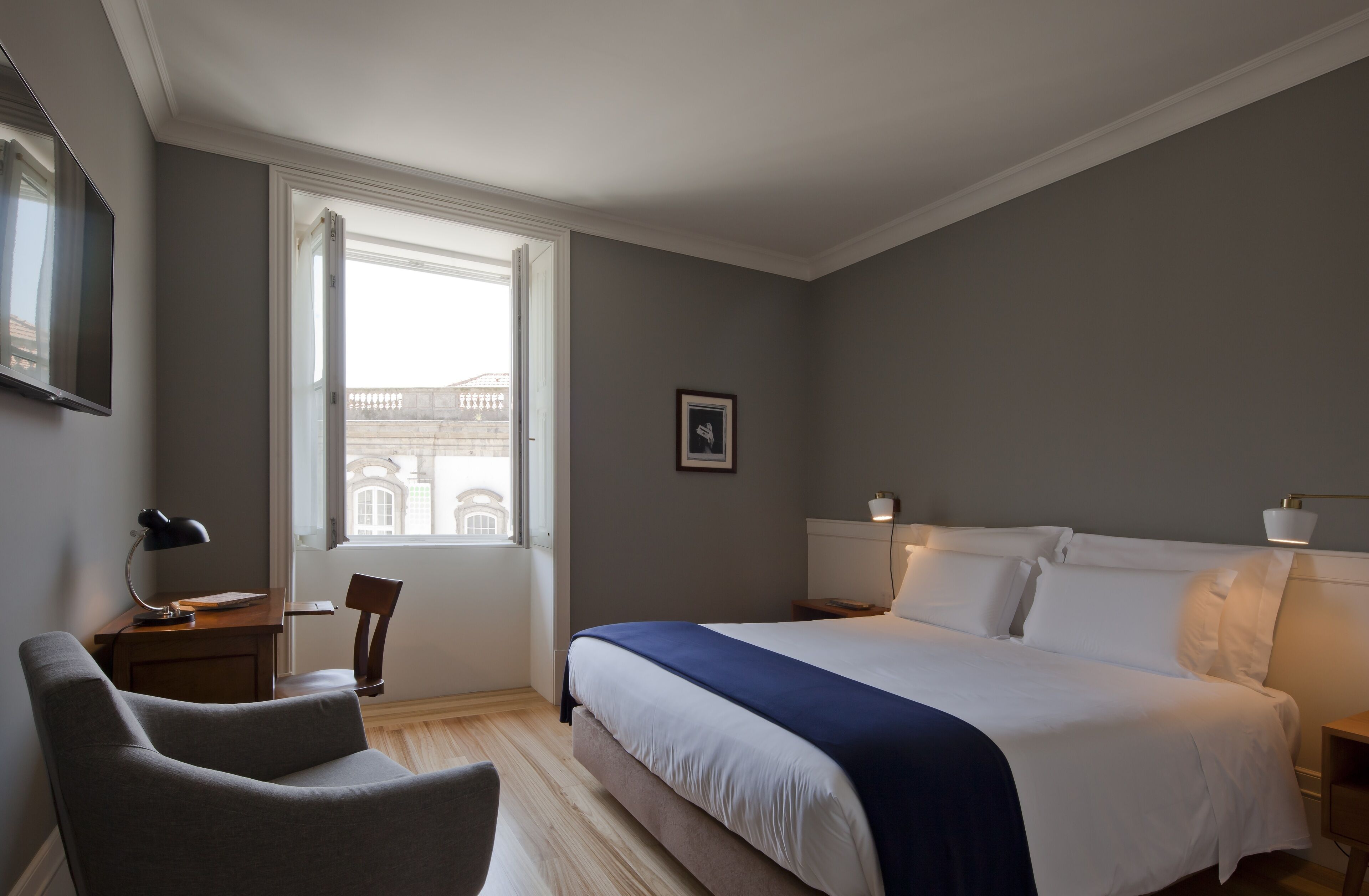 Habitación panorámica - 1 cama matrimonial o 2 individuales, vista a la ciudad | Vista desde la habitación