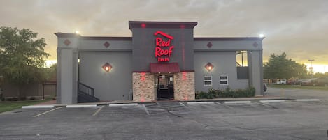 Overnatningsstedets facade