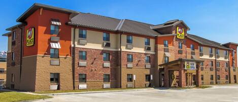 Majoituspaikan julkisivu