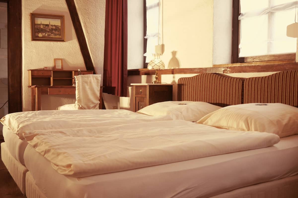 x superior twin room, 2 bedrooms, city view, mezzanine | hypo-allergenic bedding, pillow-top beds, individually decorated