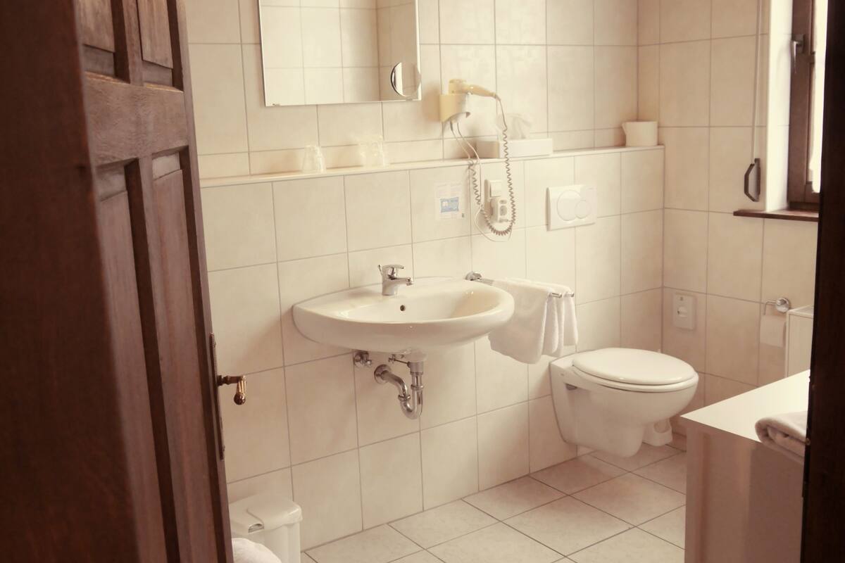 x superior twin room, 2 bedrooms, city view, mezzanine | bathroom | deep-soaking bathtub, free toiletries, hair dryer, towels