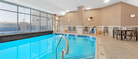 Indoor pool, outdoor pool