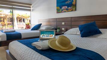 Literie de qualité supérieure, minibar, ameublement personnalisé