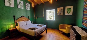 Classic-Ferienhaus, 1 Schlafzimmer, Hügelblick | Individuell dekoriert, individuell eingerichtet, Bügeleisen/Bügelbrett