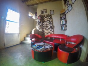 Sala de estar en el lobby