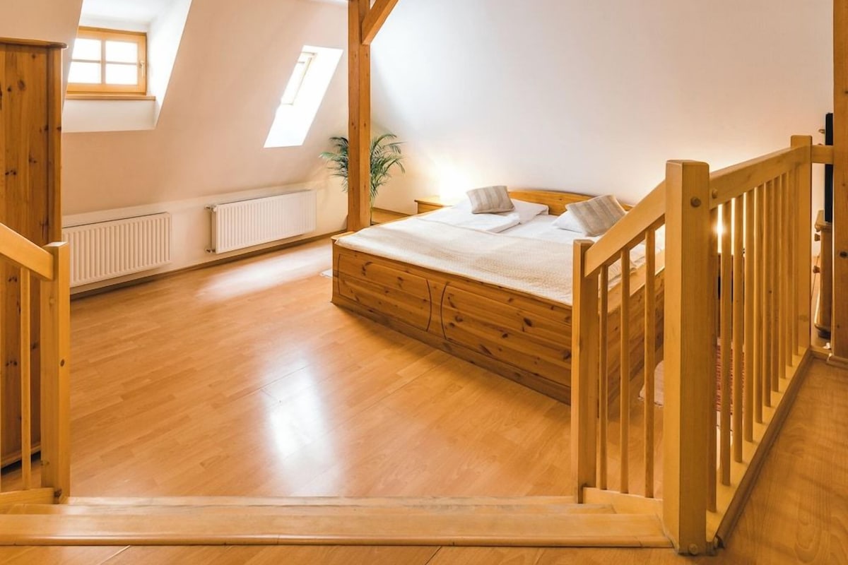 Minibar, strykejern/-brett, wi-fi (inkludert) og sengetøy