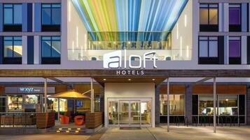 Voorkant van accommodatie