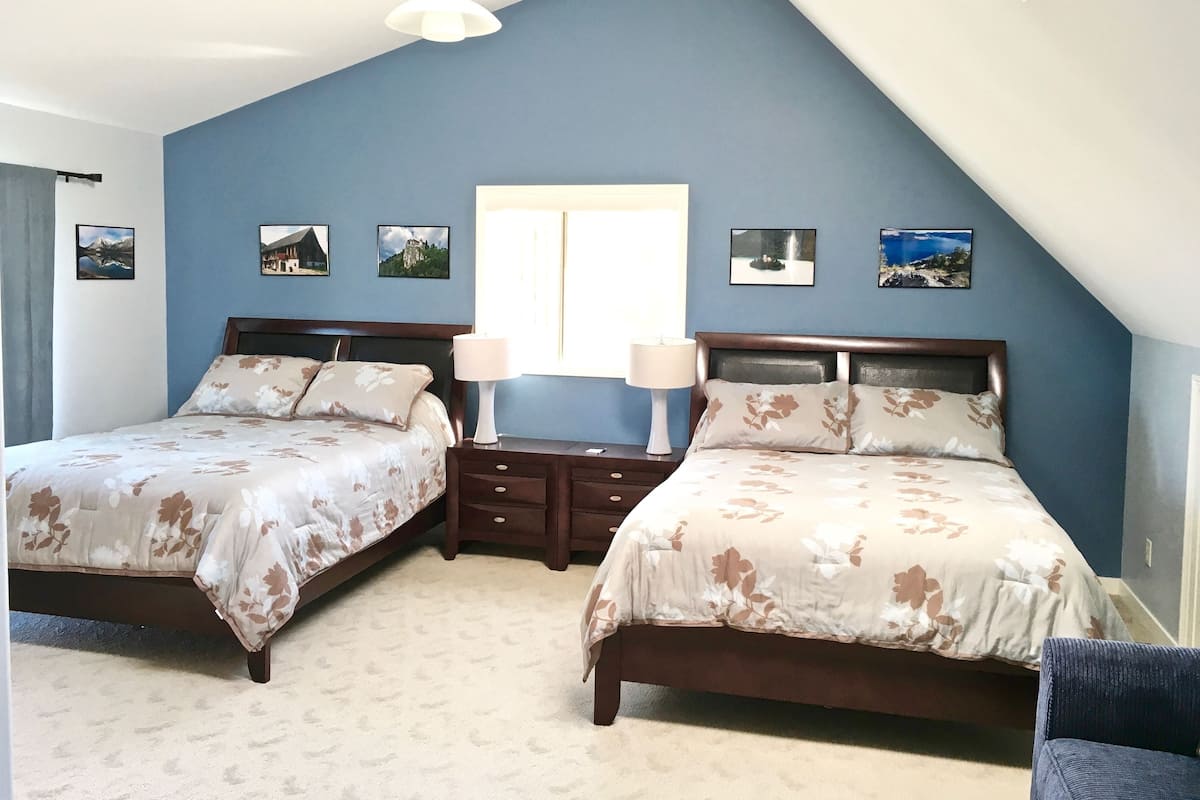 Luxury-Suite, 2 Queen-Betten, Balkon, Seeblick