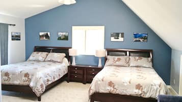 Suite de lujo, 2 camas Queen size, balcón, vista al lago