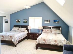 Suite de lujo, 2 camas Queen size, balcón, vista al lago