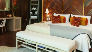 Superior King Room | Sengetøy av topp kvalitet, dundyner og memory foam-senger