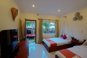 Deluxe Twin Room, Garden View | View from room - Malita Angkor Villa (Siem Reap)