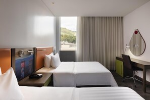 Room, 2 Twin Beds | In-room safe, desk, soundproofing, iron/ironing board