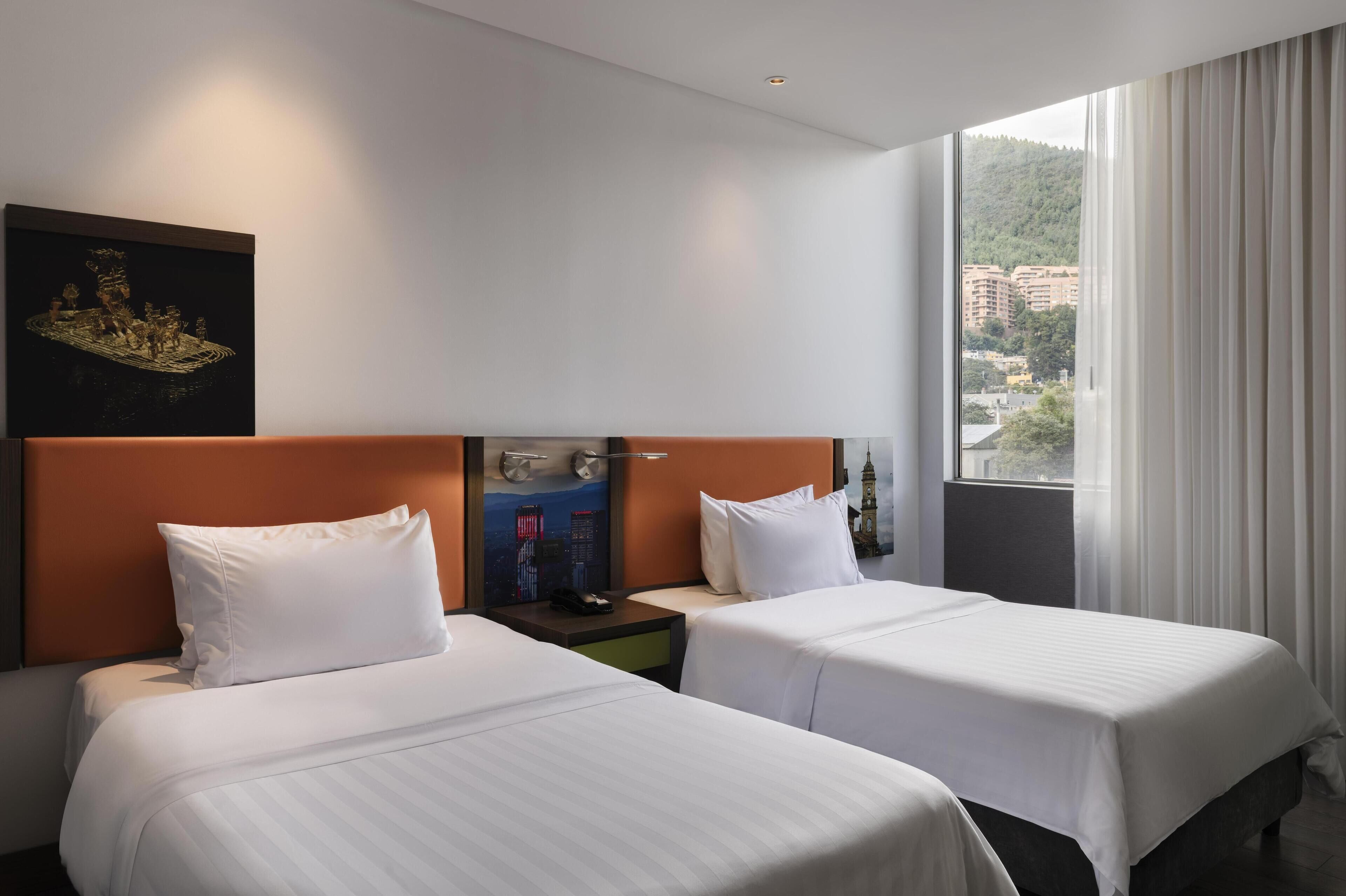 Room, 2 Twin Beds | In-room safe, desk, soundproofing, iron/ironing board