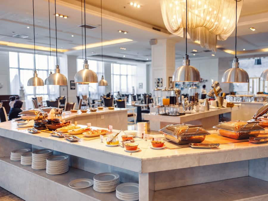 Buffet de café da manhã