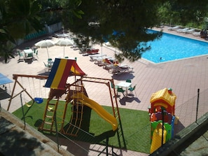 Children’s play area – outdoor - Residence Hotel Baia di Paradiso (Peschici)