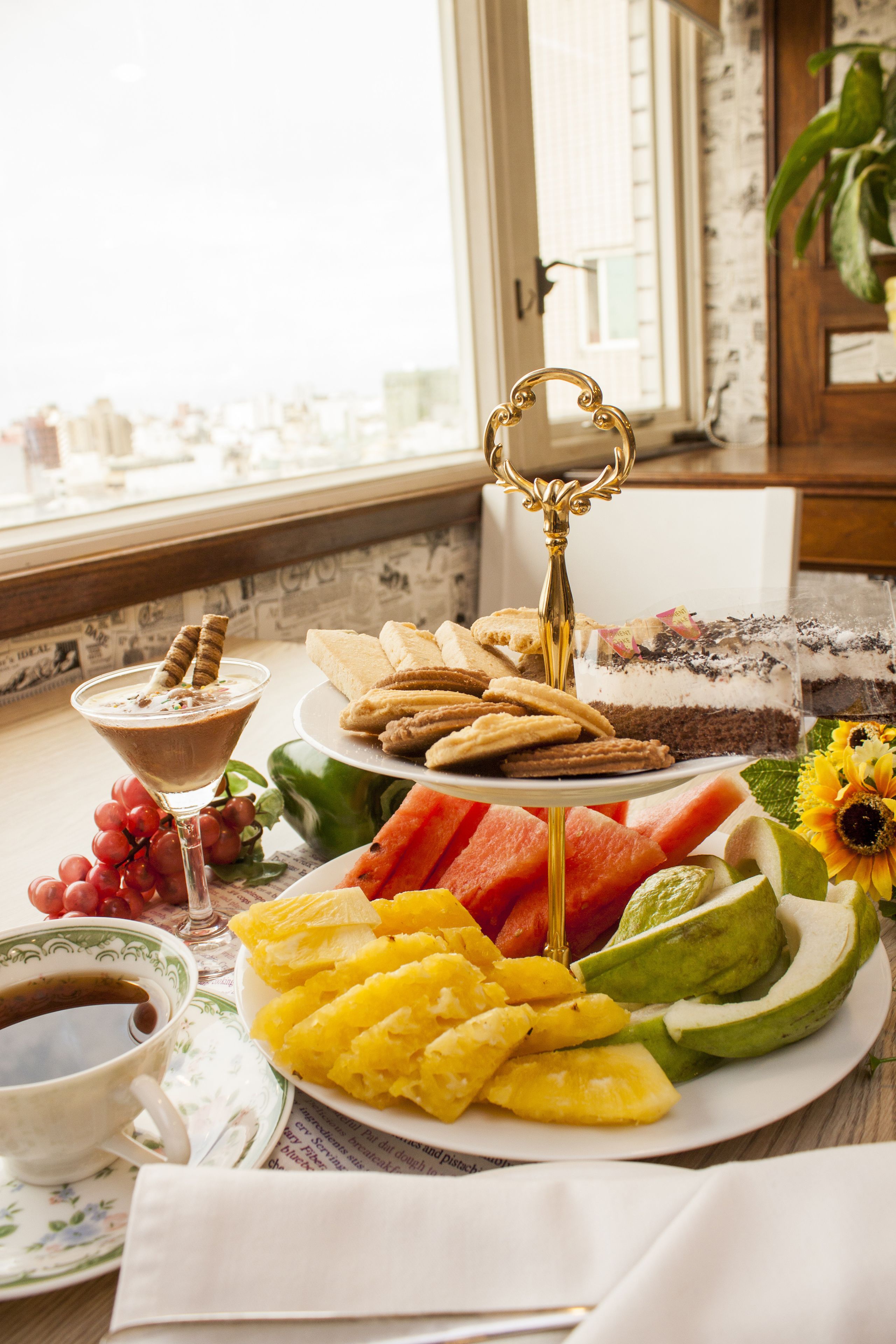 Tägliches inbegriffenes Frühstücksbuffet
