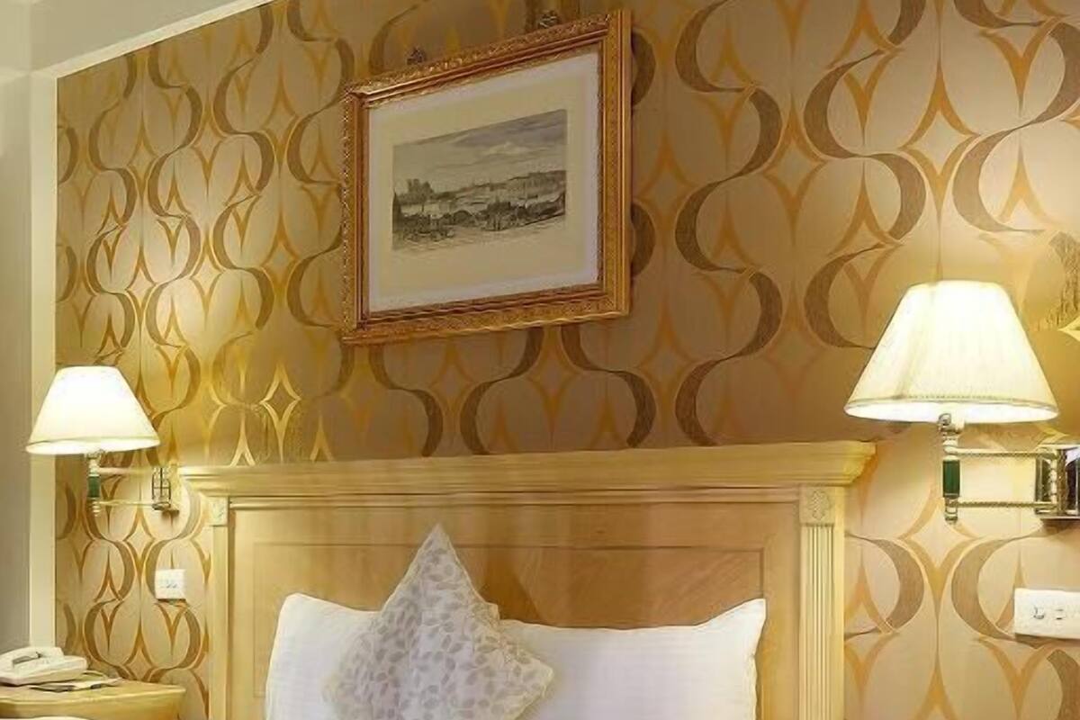 Desk, blackout drapes, rollaway beds, free WiFi