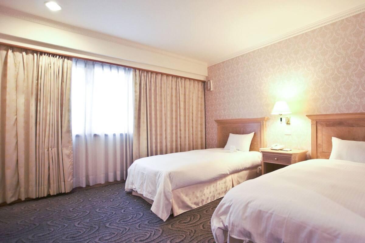 Desk, blackout drapes, rollaway beds, free WiFi
