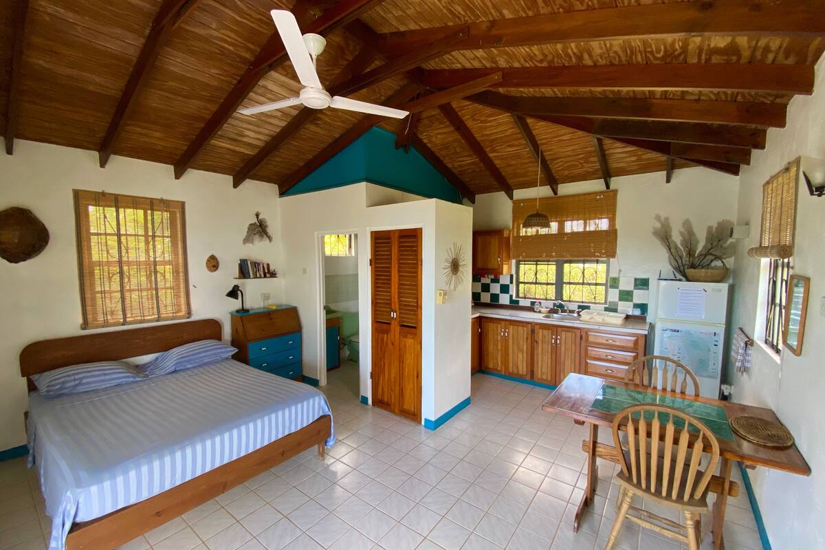 Ferienhaus, Balkon, Meerblick | 1 Schlafzimmer, hochwertige Bettwaren, Pillowtop-Betten, Zimmersafe