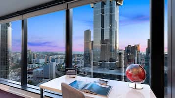 Two Bedroom Apartment | Living area | 42-inch flat-screen TV with satellite channels, TV