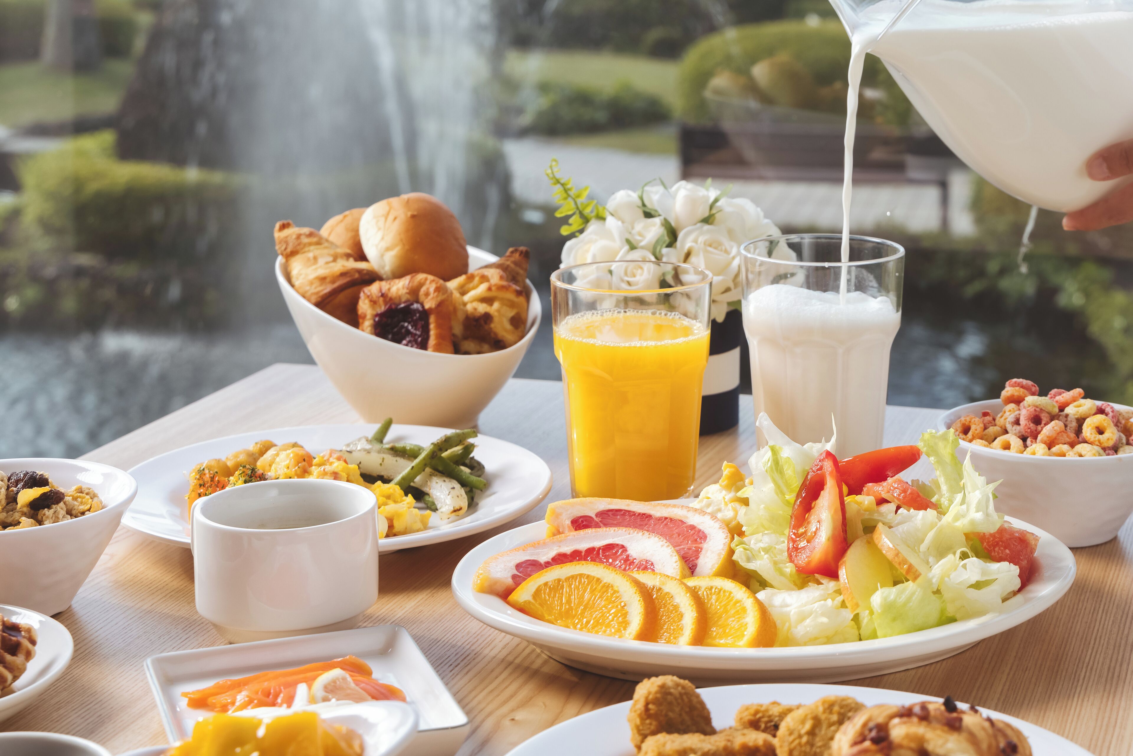 Repas de petit déjeuner