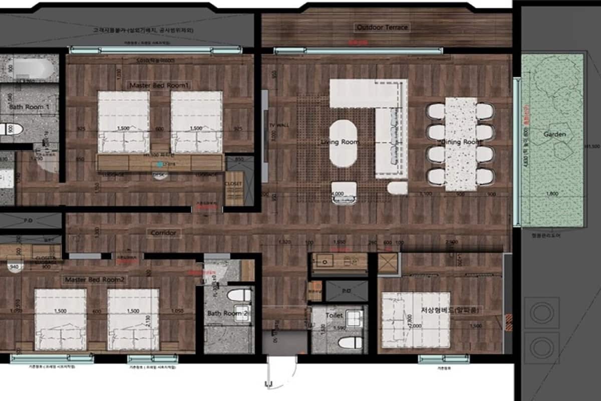 Grand Suite (Remodeling Room / No Kitchenette) | Plano
