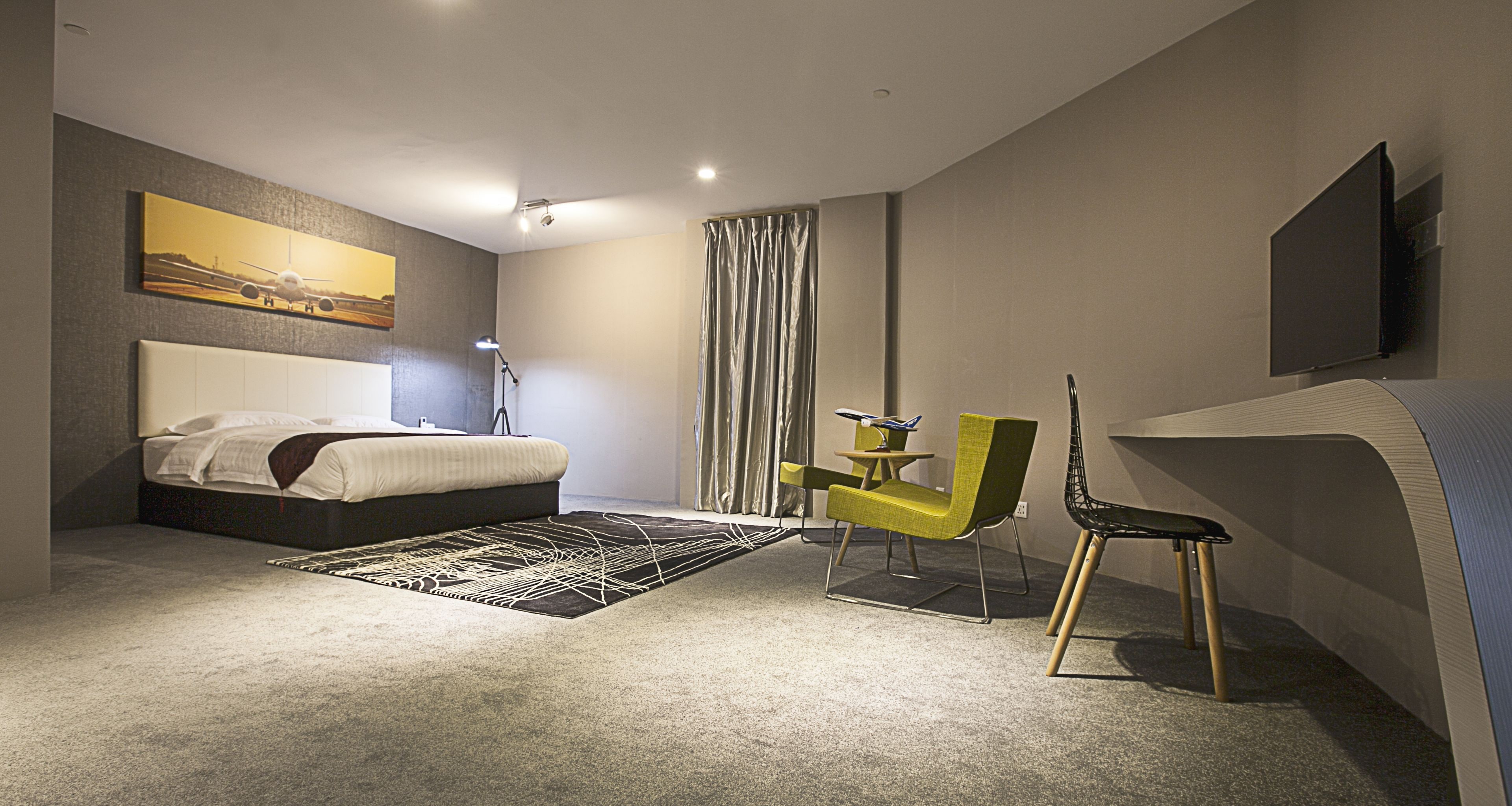 Room, 1 Katil Raja (King) (First Class) | Kalis bunyi, seterika/papan seterika, Wi-fi percuma 