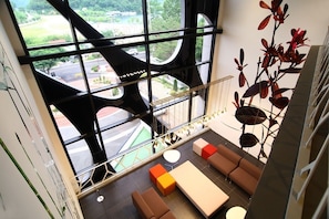 Lobby sitting area